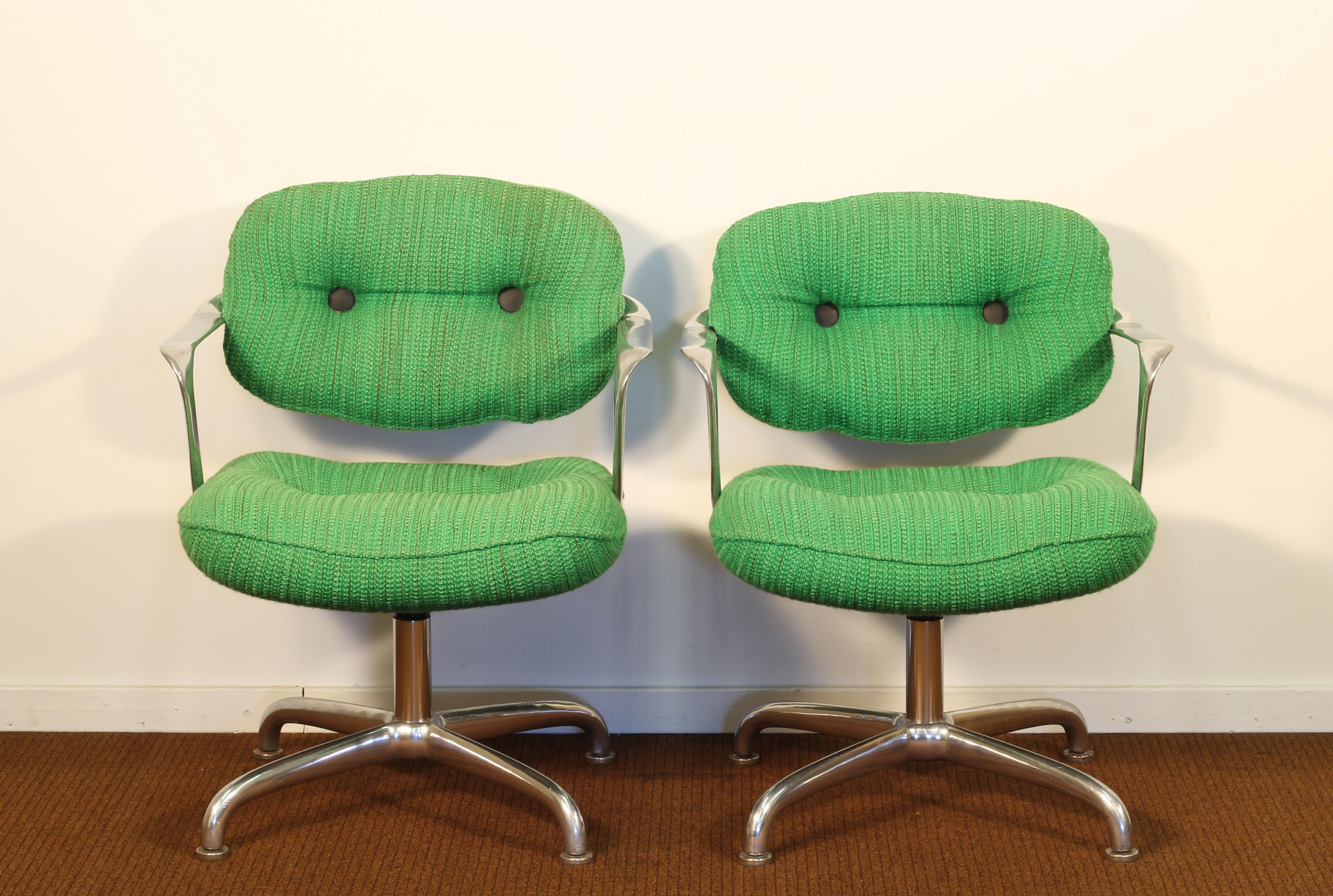 1970s Pair Knoll Model 2328 Chairs by Andrew Morrison and Bruce Hannah –  Metro Eclectic