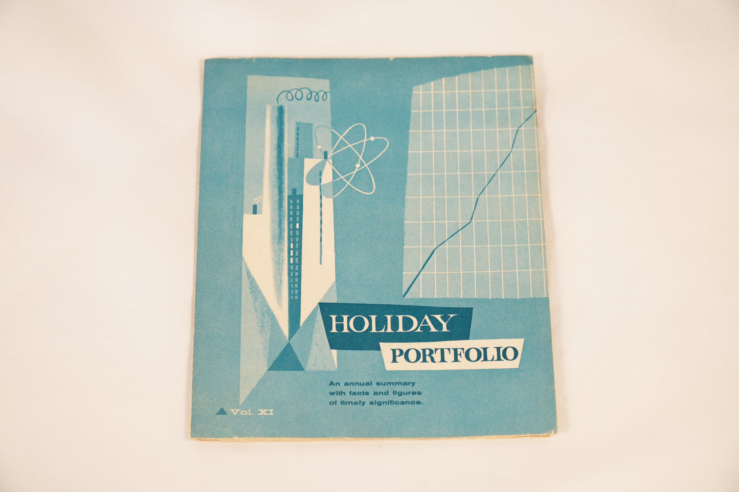 Elvgren 1950s Holiday 5 Pinups Foldout Greeting Card "Holiday Portfolio" Volume XI for Aeroliner Spokane WA Brown & Bigelow