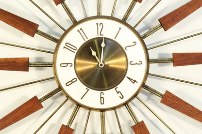 Vintage Elgin Sunburst Clock