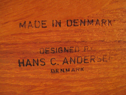 Hans C. Andersen Side Teak End Tables