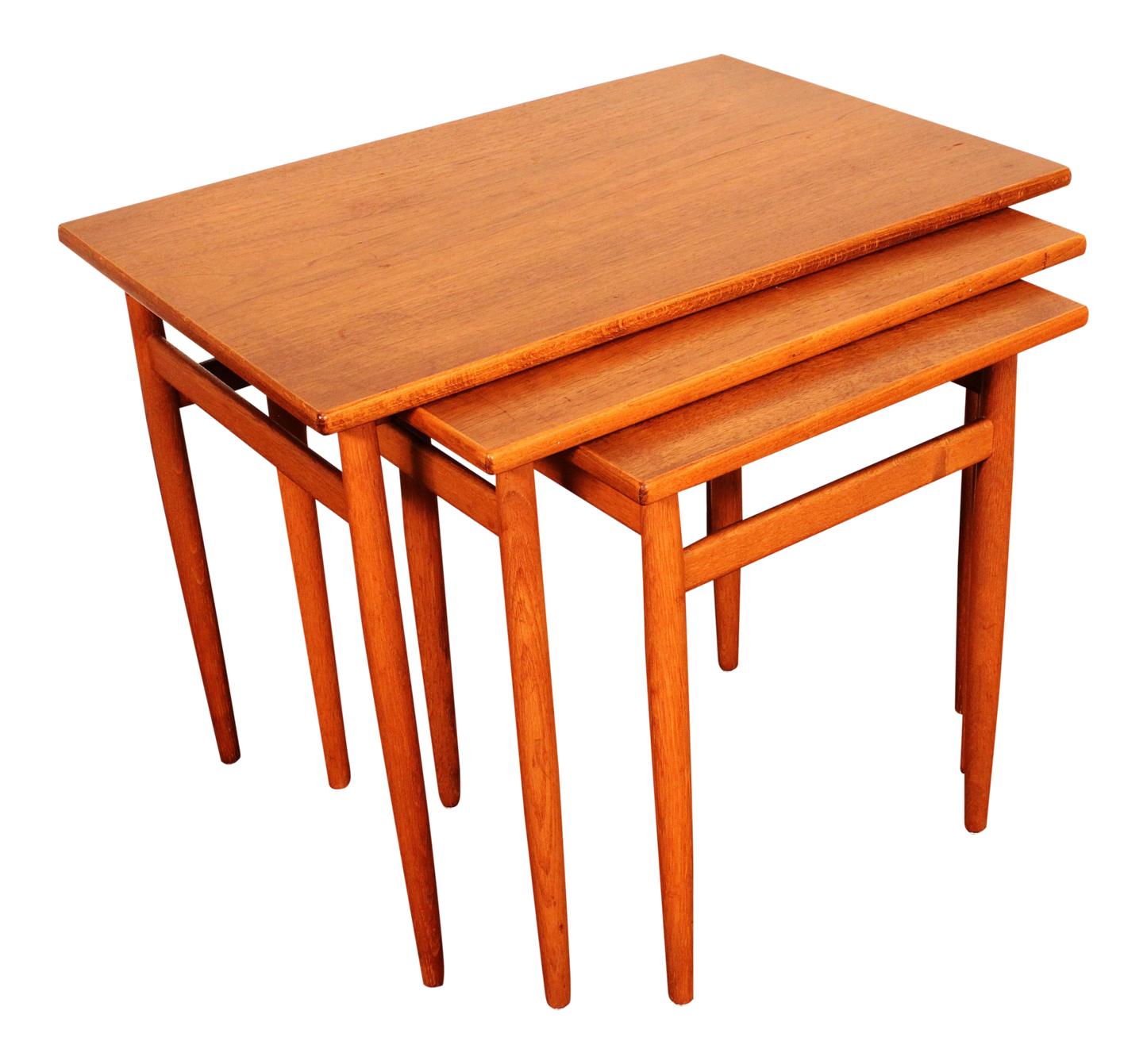 Swedish Teak Nesting Tables - Set of 3