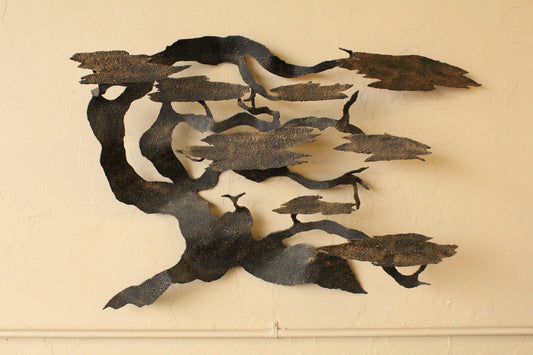 Paul Andrews Cut Metal Wall Hanging