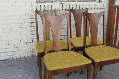 Set Four Broyhill Brasilia Dining Chairs